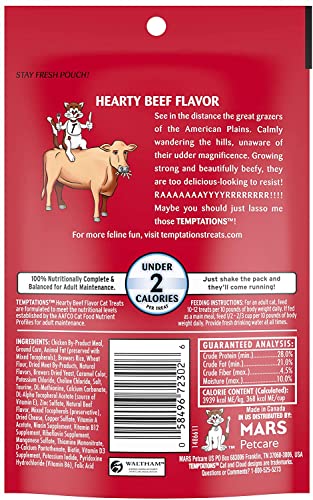Temptations Cat Treats Temptations Huge Variety Pack, All 9 Flavors: Chicken, Medley, Turkey, Tuna, Catnip Fever, Beef… - Image 6
