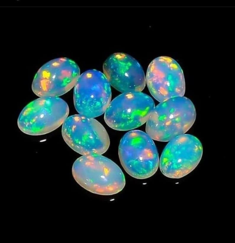 Cabochons d'opale éthiopienne AAA pour bijoux d'exception - 2