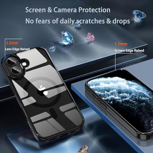 Image of for iPhone 17 Case,Ultra Hybrid(Black Magsafe)