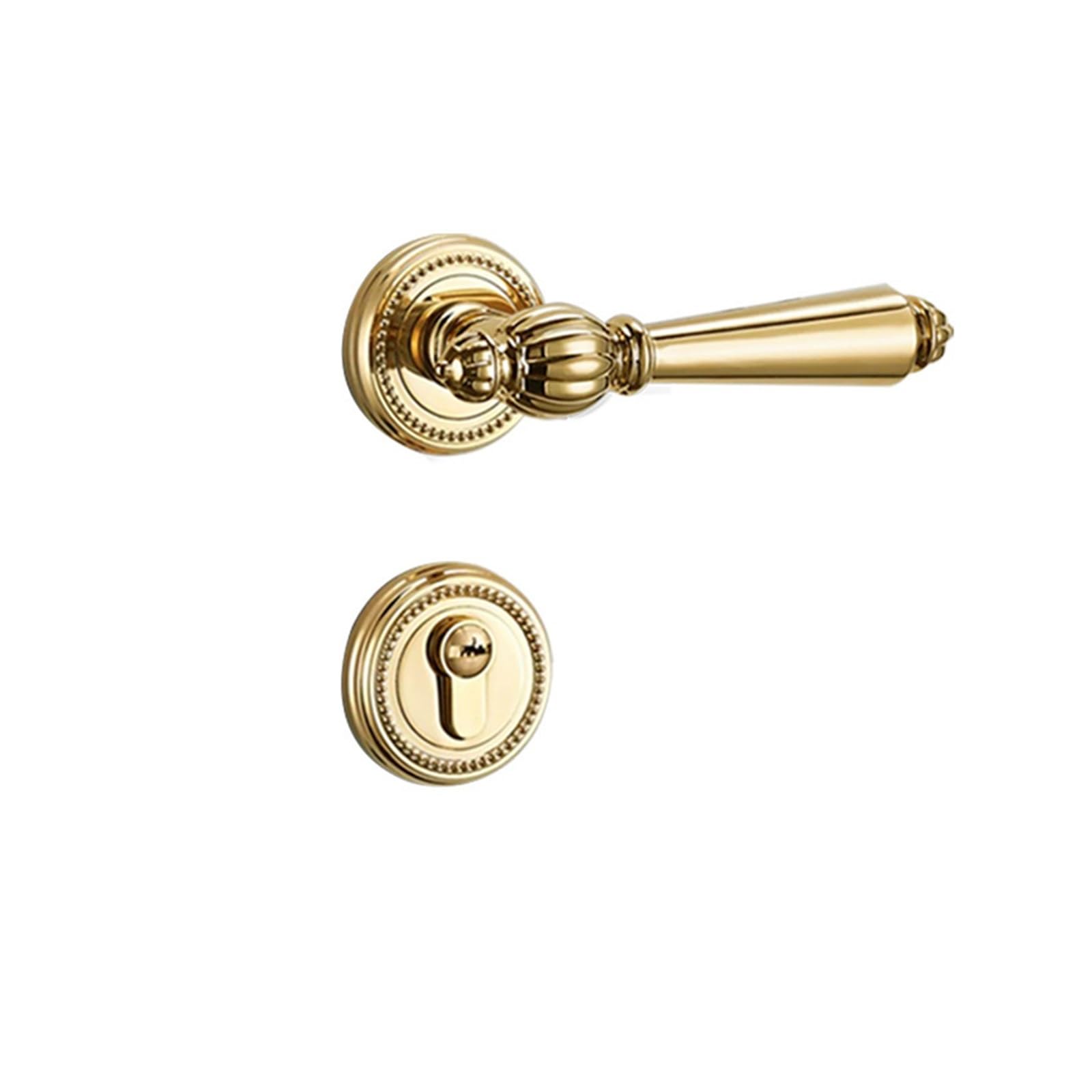 Kfvmvtdw One Color French Style Magnetic Silent Brass Core Split Lock Bedroom