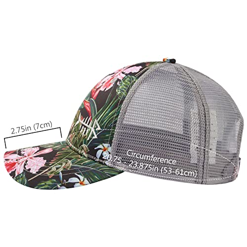 Image of BASSDASH Altimate Fishing Hat Mesh Back for Men Women Adjustable Baseball Trucker Cap