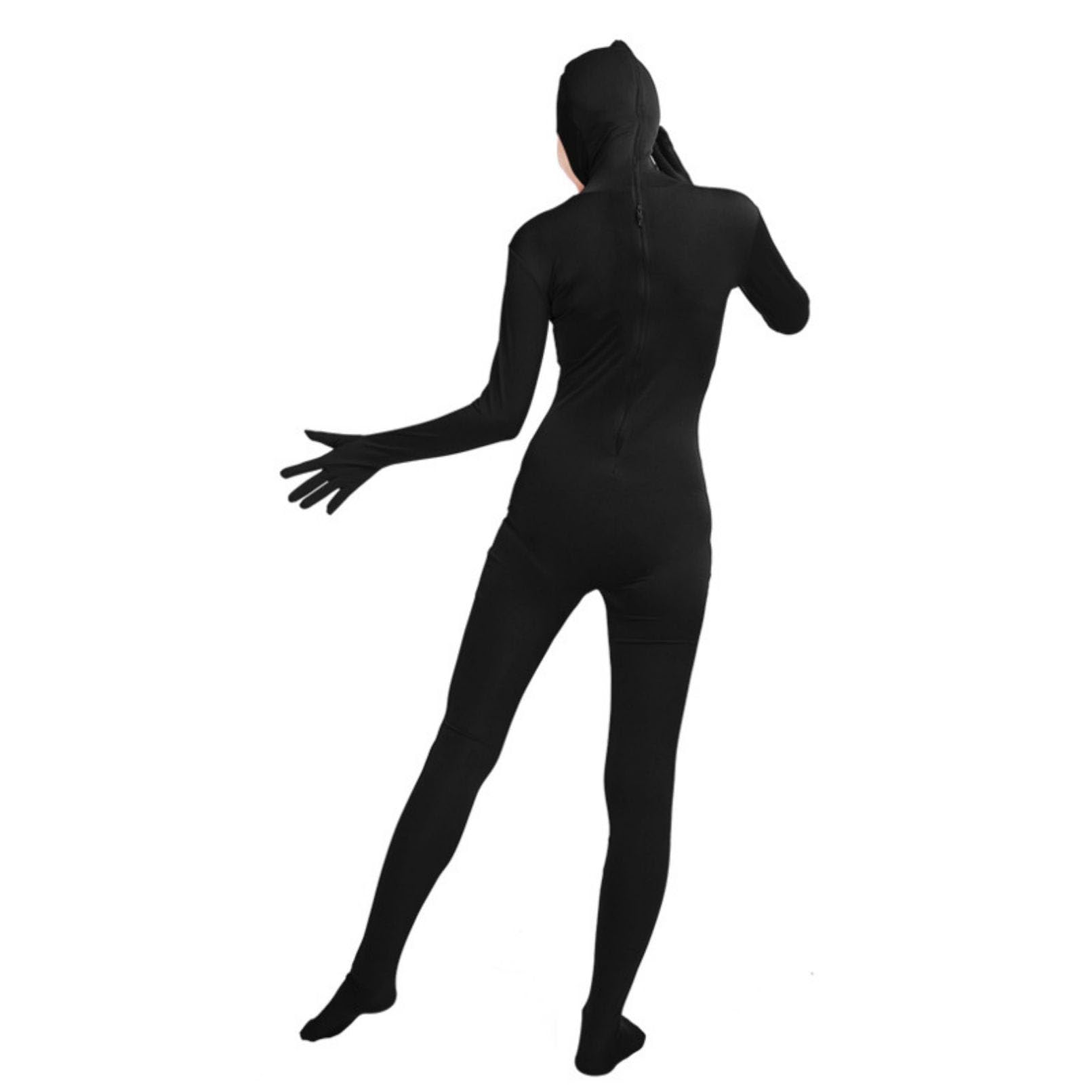 Costume da donna a corpo intero aperto in spandex, tuta Zentai, unisex, 2° pelle, abbigliamento da danza per Halloween, marrone chiaro, XL, Marrone chiaro., XL/175-185cm