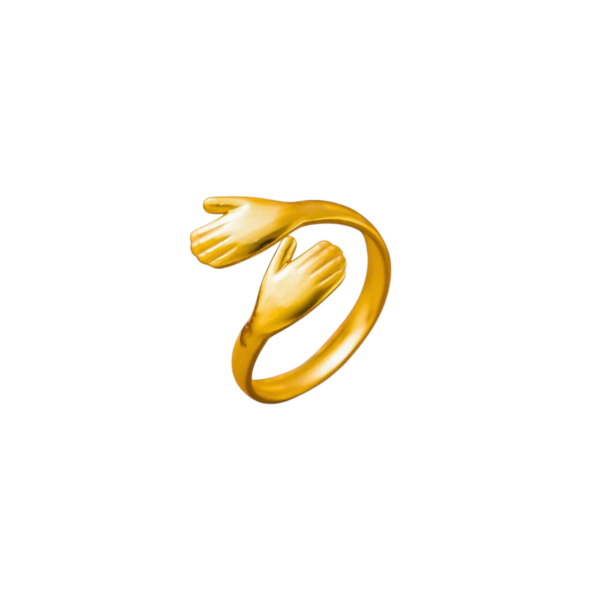 Snake Spiral Ring, Gold-Toned, Adjustable Statement Ring-image-38