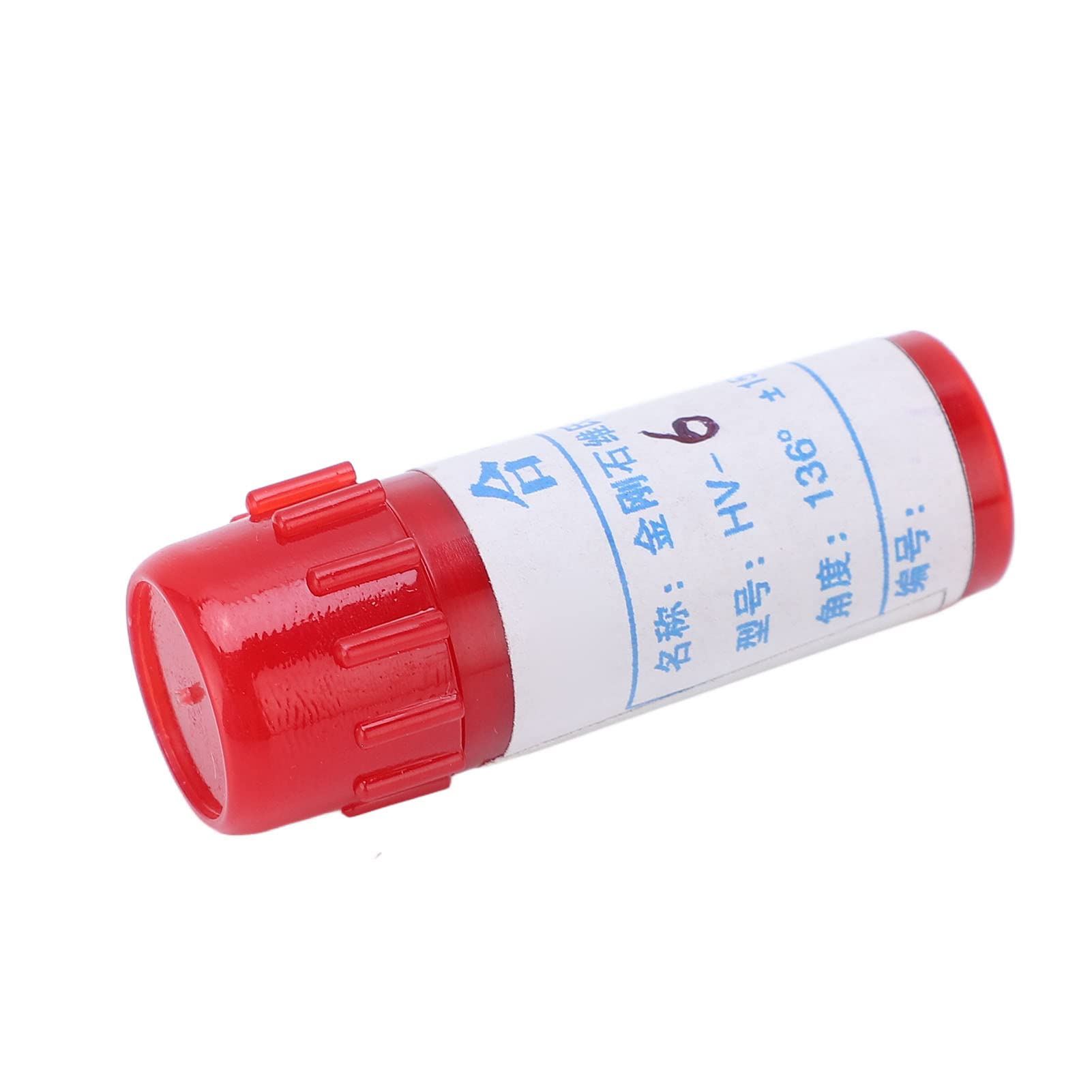 Indentador de diamante mini para el durómetro Vickers, con punta puntiaguda de 136 grados y alta precisión, incluye caja de almacenamiento; compatible con Buehler, Matsuzawa,