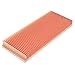 DIY Pure Copper Skiving Fin Heatsink 100x40x10mm / 3.94x1.57x0.39 inches for Electronic Chip Cooling