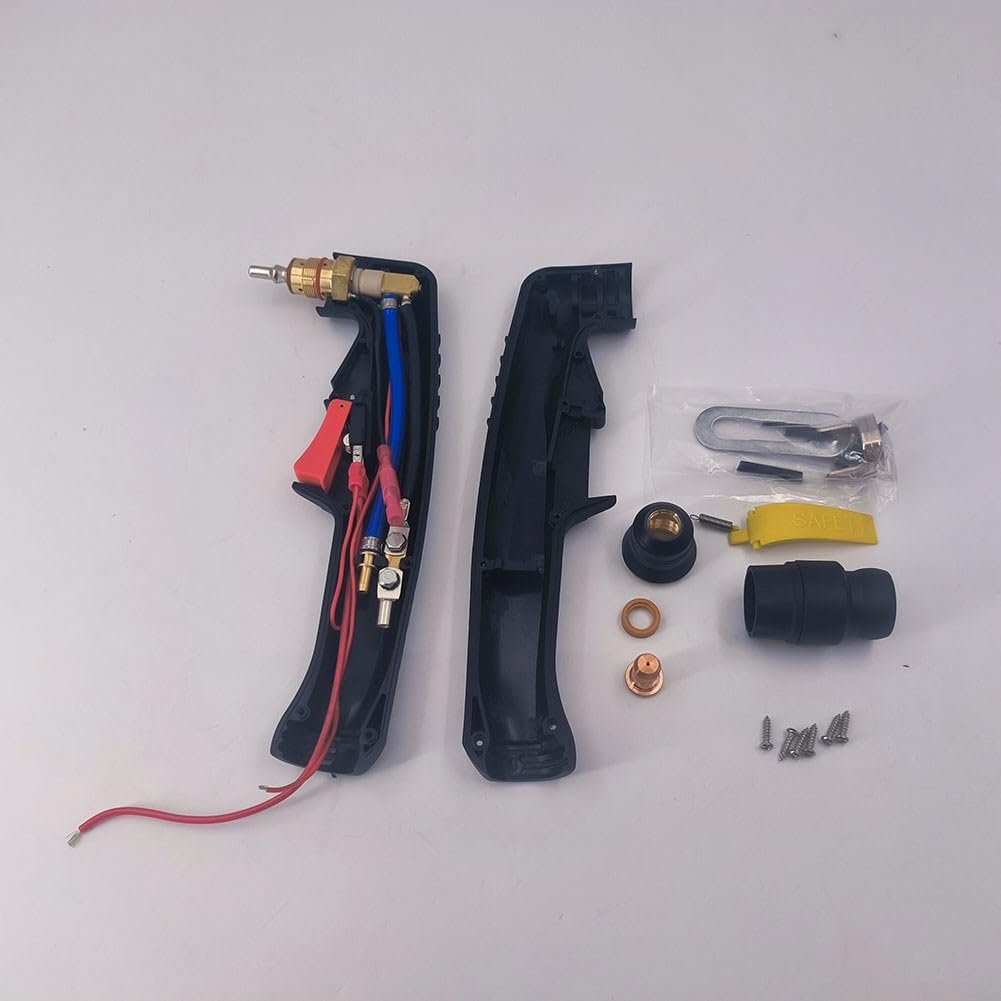 Corte de plasma - Cabezal de antorcha para IPT-60 PT60, reemplazo de antorcha de plasma de 60 amperios compatible con TC/TCD60 LGK-60, 20 mm - Cortador industrial de corte de metal