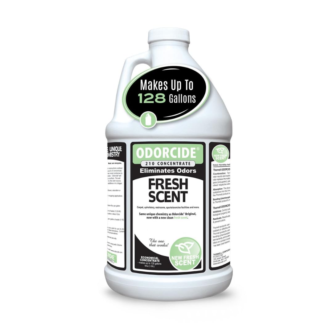 Odorcide Odor Eliminator Concentrate: Odor Eliminator for Strong Odor on Carpets, Hardwood & More - Smoke, Sweat & Pet Odor Eliminator for Home w/