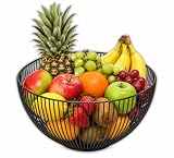 IPEA Cesto Portafrutta da Tavolo in Metallo - [ DESIGN MODERNO ED ELEGANTE ] - Fruttiere C...