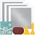 3Pcs Drywall Repair Kit Large Hole, 12 x 12in Self-Adhesive Drywall Patch Kit with Sandpapers & Scrapers, Wall Repair Patches for Big Holes & Cracks, Quick Fix for Ceiling Bathroom Wall Damage