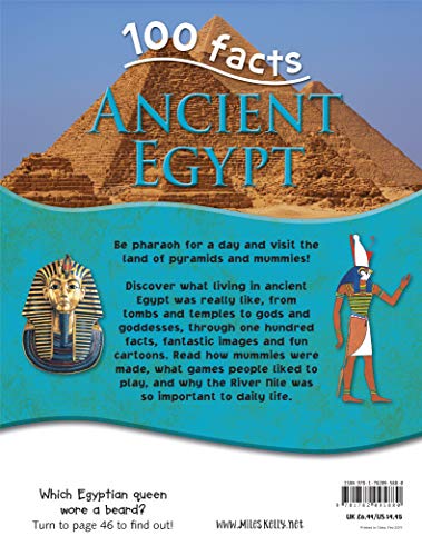 100 Facts - Ancient Egypt: Be a Pharaoh for a Day and Visit the Land of Pyramids and Mummies - Image 2