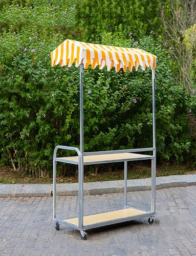 Stand de marché extérieur résistant aux intempéries pour vente alimentaire - 2