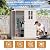 Outdoor Resin Storage Shed with Floor Included 5x3 FT, Waterproof Outside Sheds with Window Lockable Door, Plastic Sheds for Backyard Garden Patio Lawn Tools, Gray