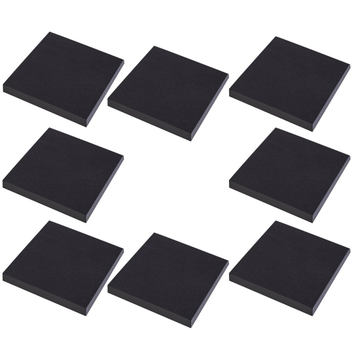 SHINEOFI 4 Ensembles Notes Autocollantes Noires Surligneurs Papeterie Marqueur Envelopper Publier Des Notes Boucle Ruban Auto-adhésif Onglets Collants Papier Black 8 Pièces * 4