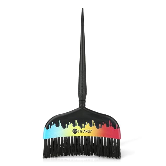 Hair Color Brush Tool kit - for Hair Styling Salon Home DIY Barber - 3PCS (Yellow)