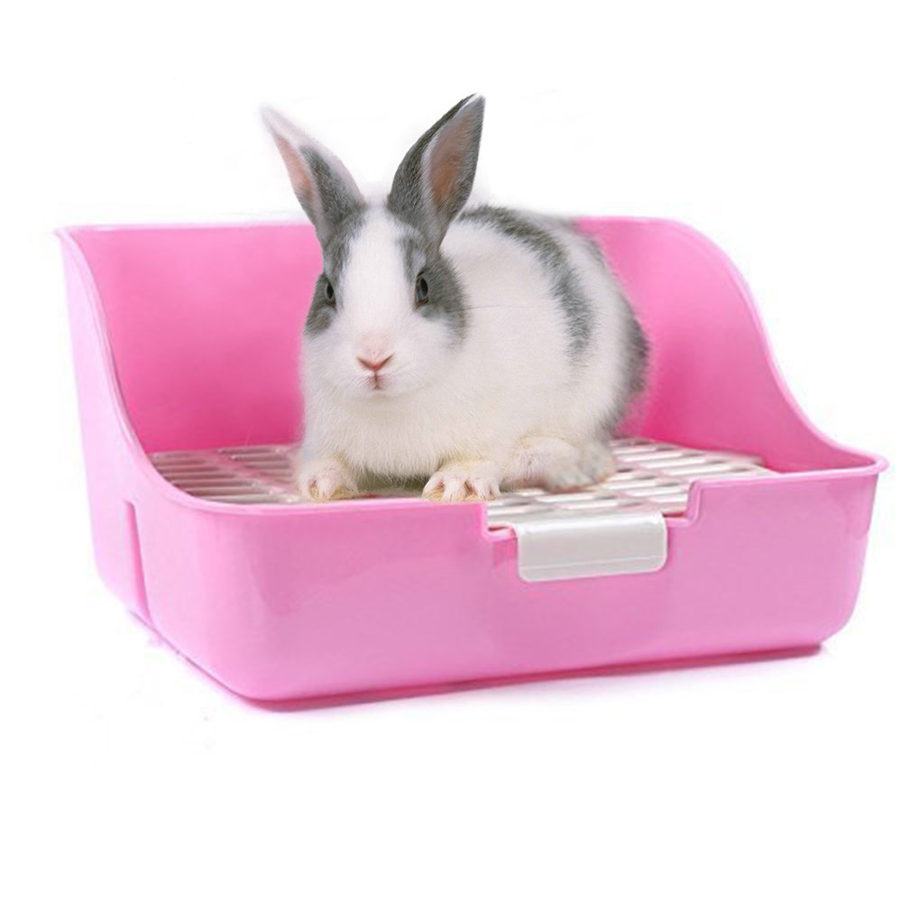 rabbit cage litter box
