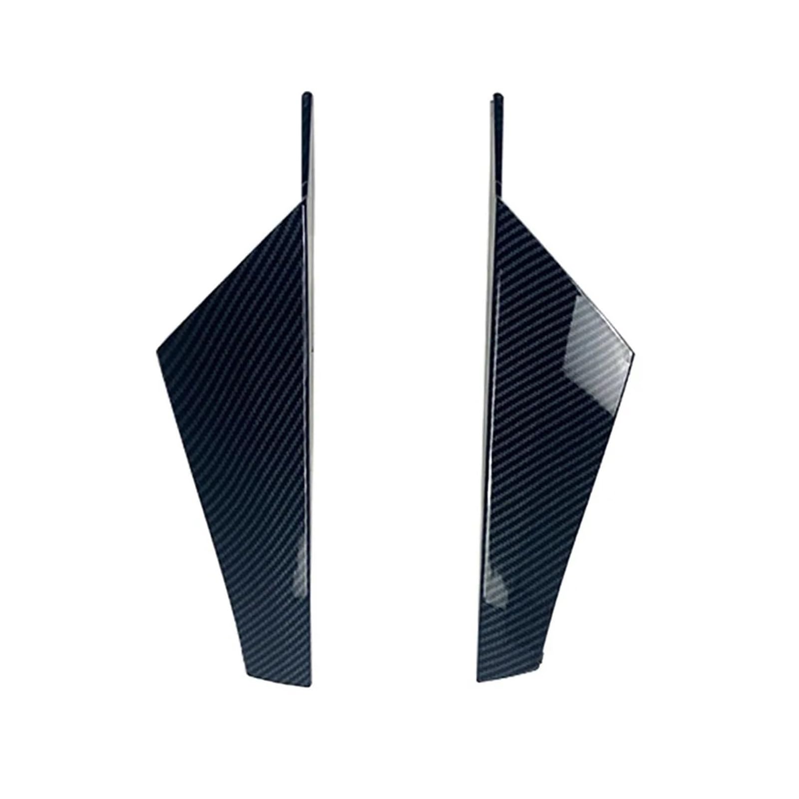 Car Rear Window Side Wing,Fit For Volkswagen,Fit For Golf 8 MK8 GTI GTD TSI TDI 2020-2023 Trunk Spoiler Canard Canards Splitter Spoiler aerodynamiczny tylnej szyby(Carbon Look)