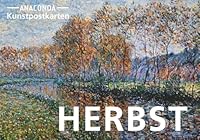 Postkarten-Set Herbst: 18 Kunstpostkarten aus hochwertigem Karton. ca. € 0,27 pro Karte, einzeln heraustrennbar. Zum Verschenken und Verschicken. Ideal für Postcrossing (Anaconda Postkarten, Band 10)