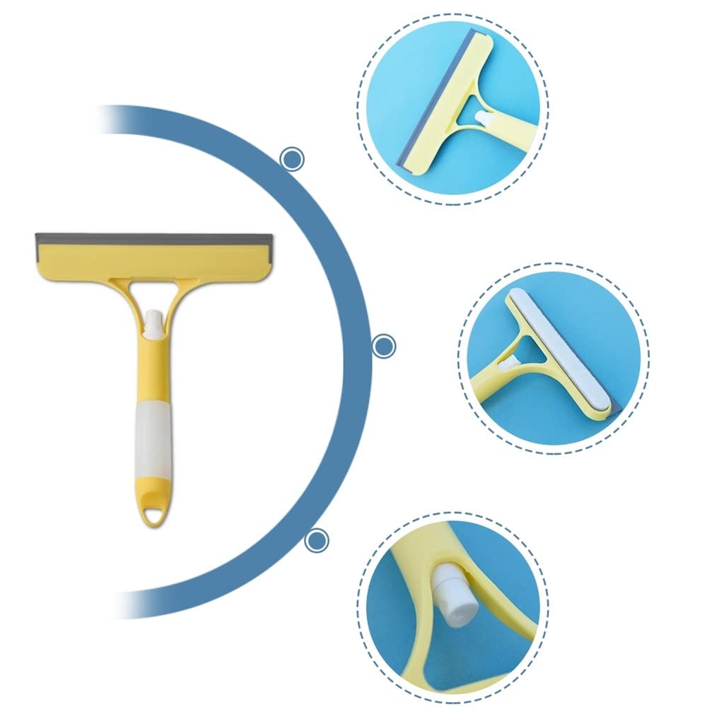 Limpiador De Vidrios, Toallita For Mampara Ducha, Raspador Baño Limpio, Utensilios Limpieza El Hogar(1-Pack)