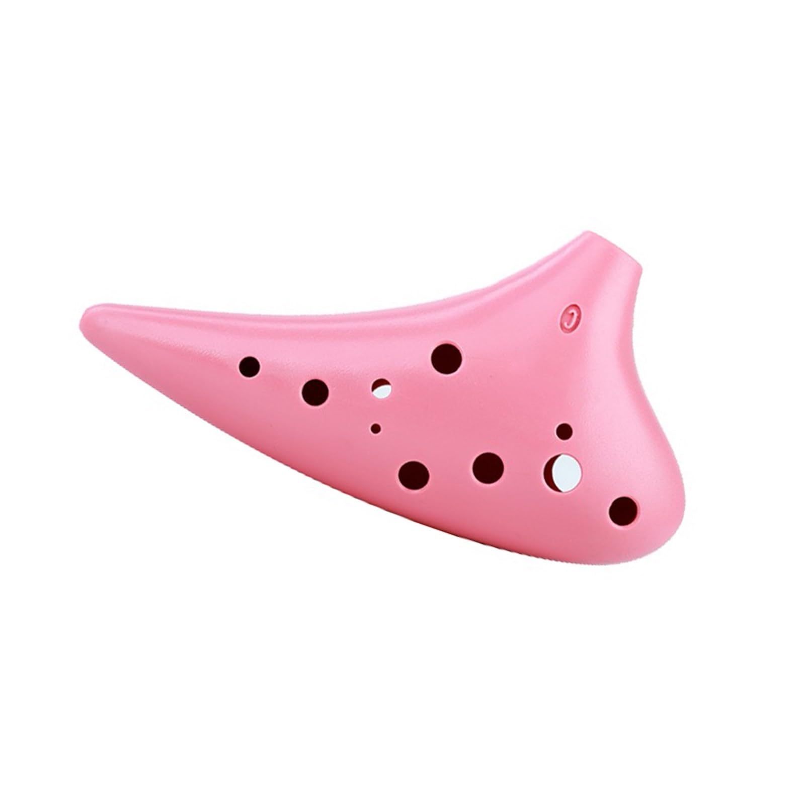Set Ocarina Tasto Alto C Di Ocarina Rosa A 12 Fori (plastica) Ideale Per I Principianti