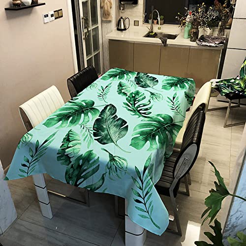 Nappe imperméable polyester table couverture rectangulaire 140x350cm salon ZB2120 - 2