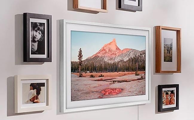 Samsung QLED 4K The Frame 32 inch TV, mat scherm, verwisselbare frames, Art Mode, 2023 model - Afbeelding 3