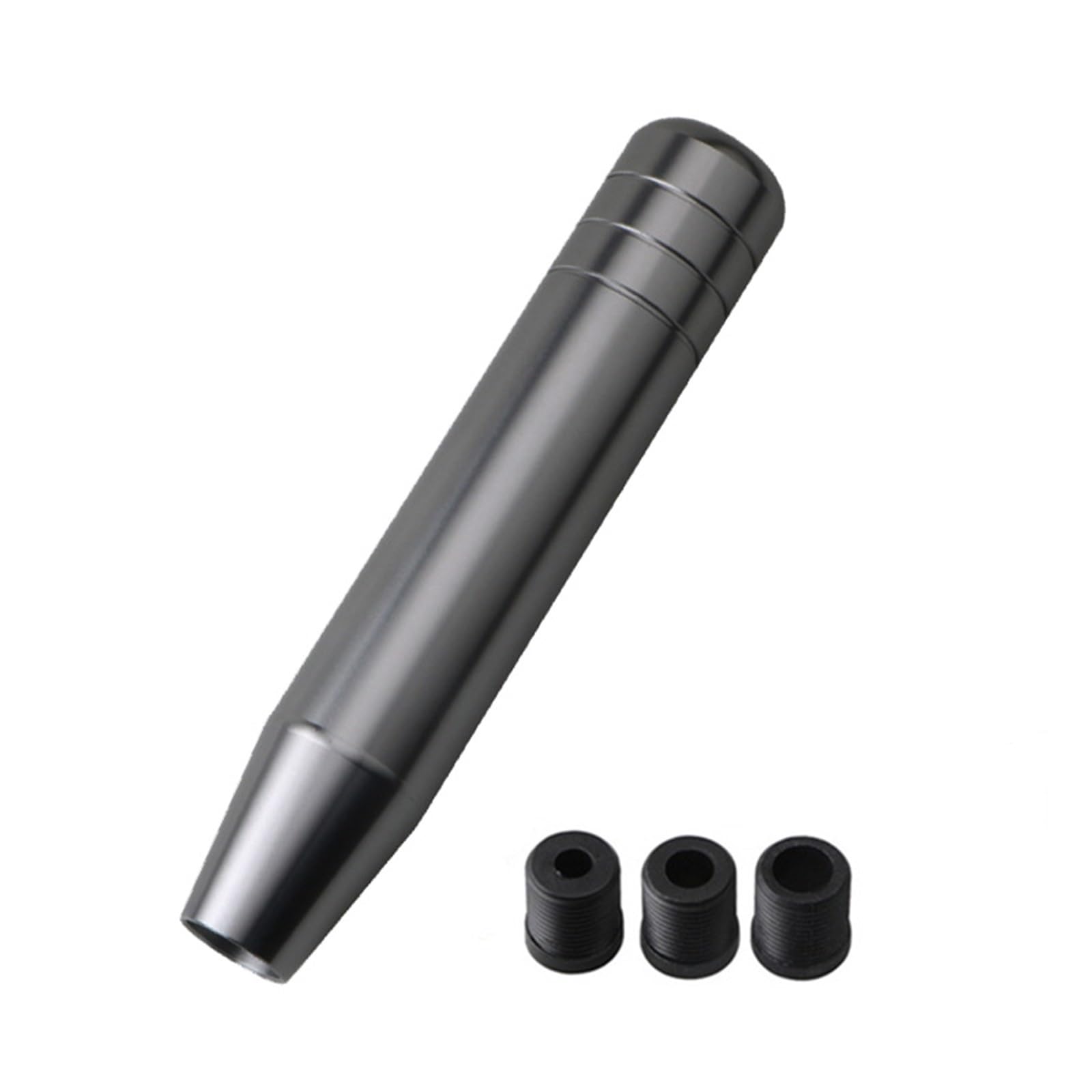 AMCBYSGC Gear Shift Knob 13cm 18cm Manual Adapters(18cm Titanium)