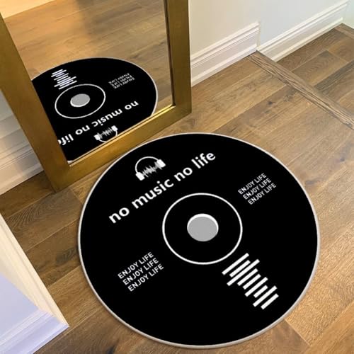 TASTOME ���O �J�[�y�b�g �~�^ CD�͗l ���f���J�V�~�� �_�炩�� �ӂ�ӂ� �􂦂� �z�� �����}�b�g �V�z���j�� ������� �I�[���V�[�Y�� �֎q�}�b�g �~�� �k���� ���O�}�b�g �O�~ 120*120cm �u���b�N