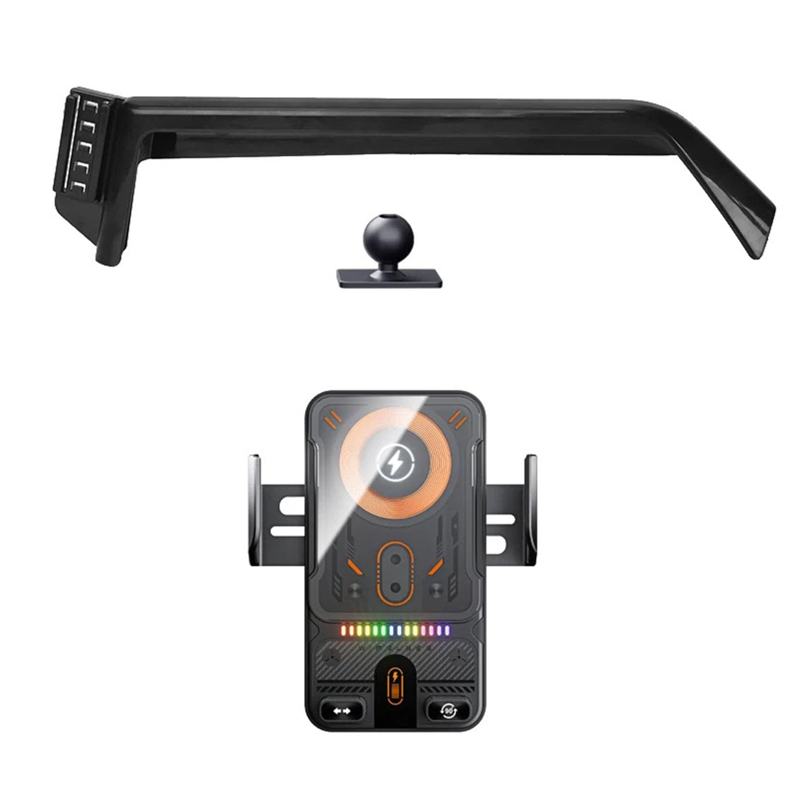 MOGFLMAN Car Phone Holder for Toyota Highlander XU70 2022-2024, LHD Car Phone Holder
