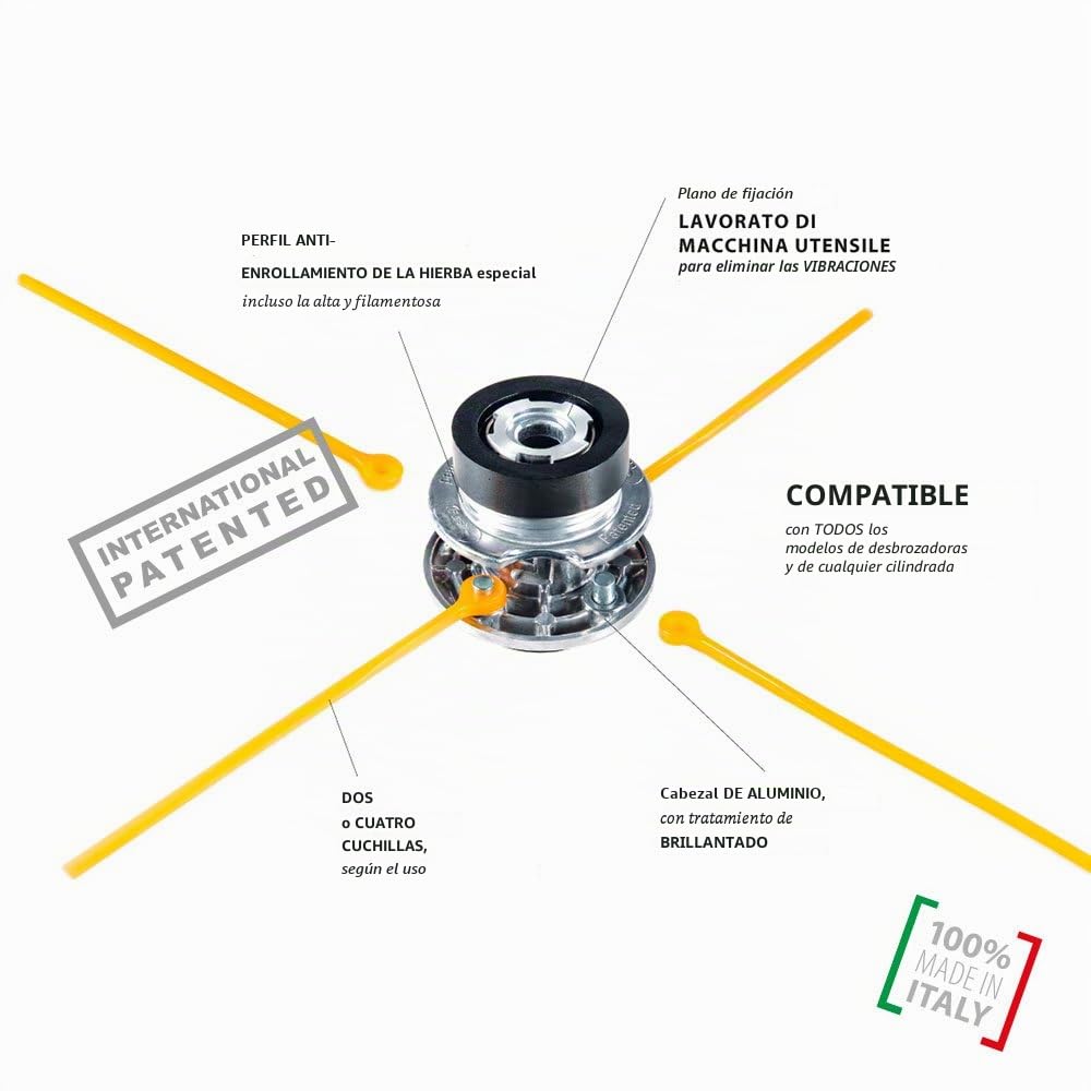 Cabezal Universal FlashCutter Qfc10 para Desbrozadora