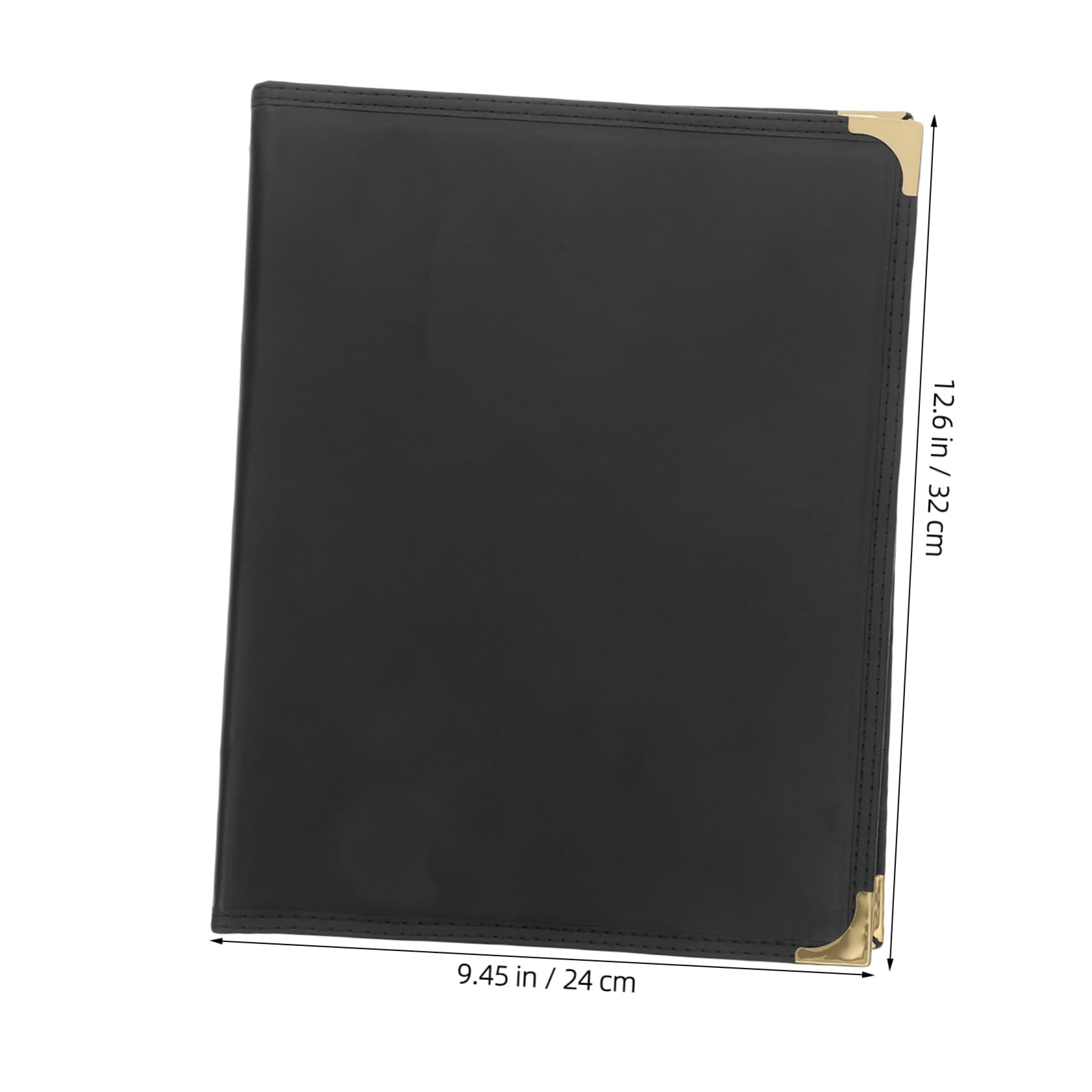 Zerodeko Faux Leather Menu Clipboards 3 for Restaurant Menu Holders with Recipe Book Wine Lists Stylish
