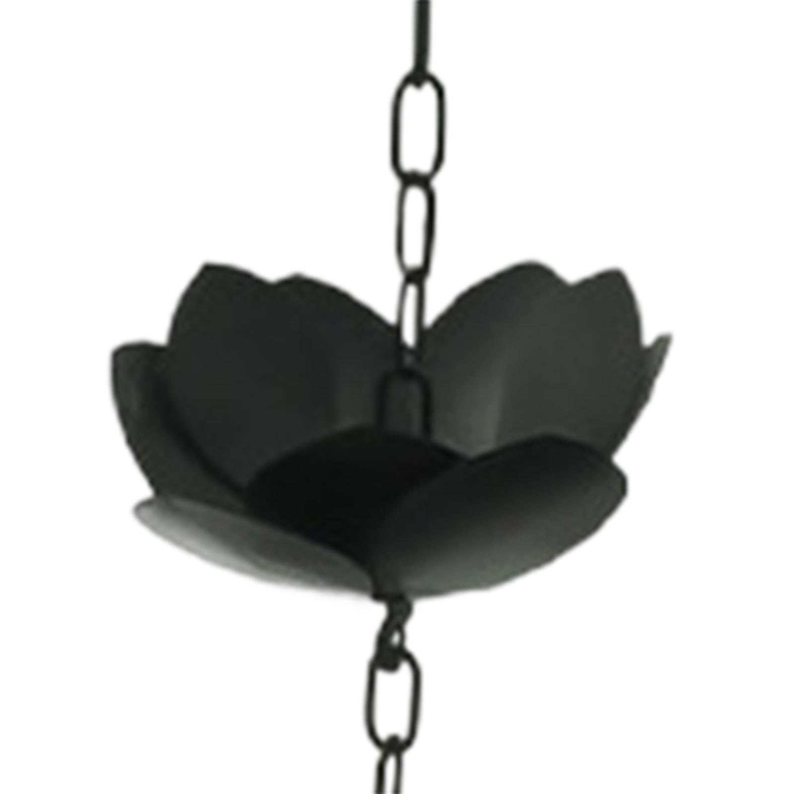 Catene gocciolatoio da grondaia Catena for la Pioggia, Catena in Metallo for Raccolta dell'Acqua piovana, for Black Lotus, grondaie Esterne, deviatore for l'acqua Estiva
