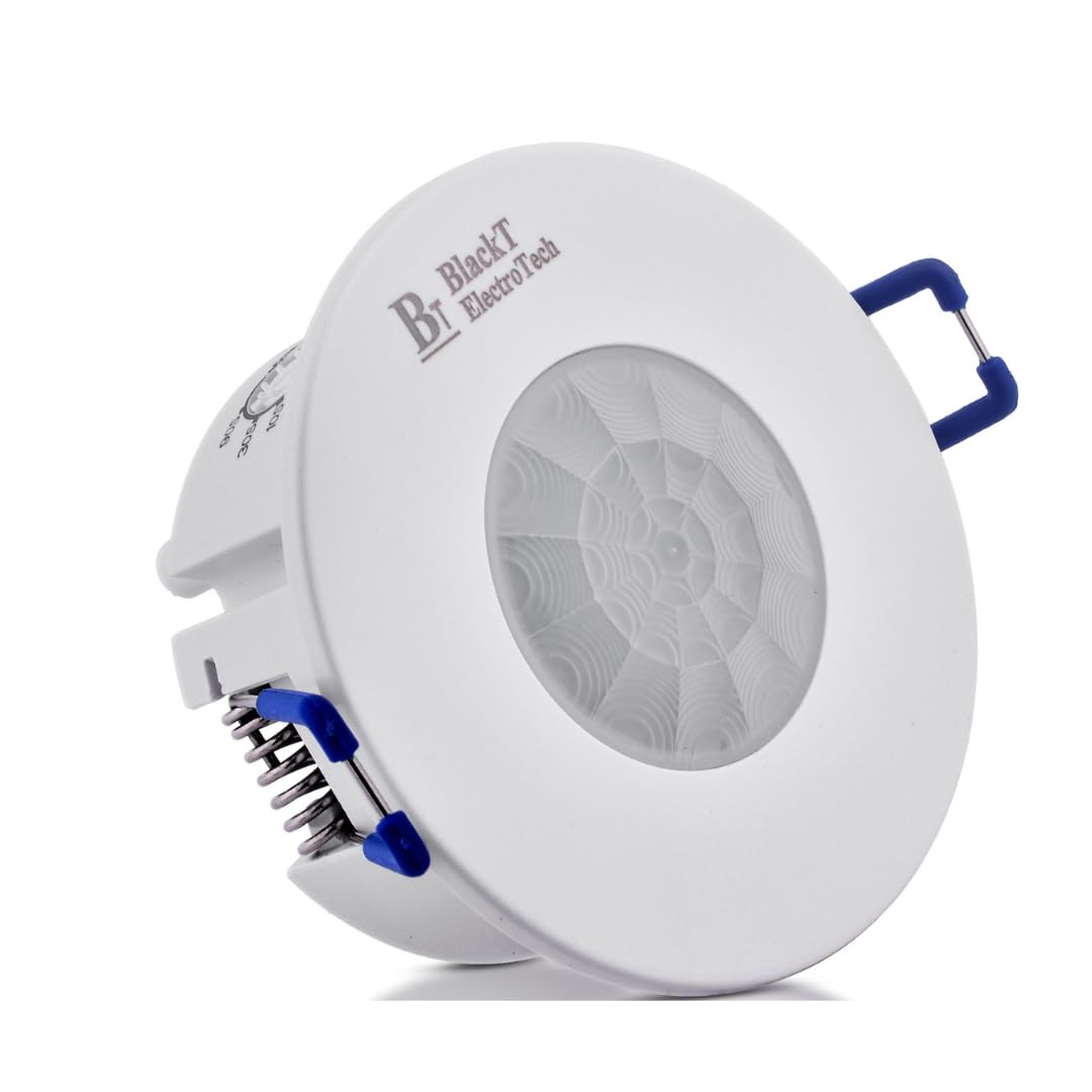 Blackt Electrotech BT31FC1 Energy-Efficient PIR Motion Sensor Switch for Fall/Recessed Ceiling Mounting Mini (2)