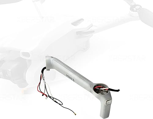 Miniatura 2 de XBERSTAR Mini 3 Original DelanteroTrasero IzquierdaDerecha Brazo Motor Reemplazo Para DJI Mini 3 Drone (mini3 Brazo delantero izquierdo)
