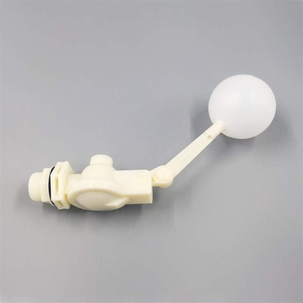 Liquid Water Level Control DN20 3/4 Inch BSPT Thread Plastic Float Valve Ball Tank Pool Adjustable Float Valve