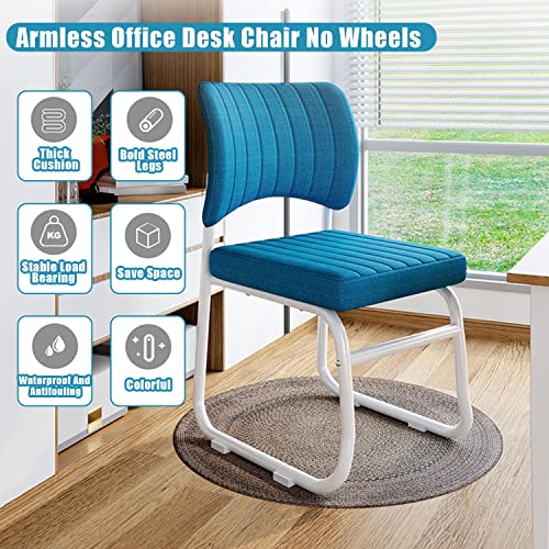 Chaise de travail en lin de qualité avec dossier ergonomique - 3
