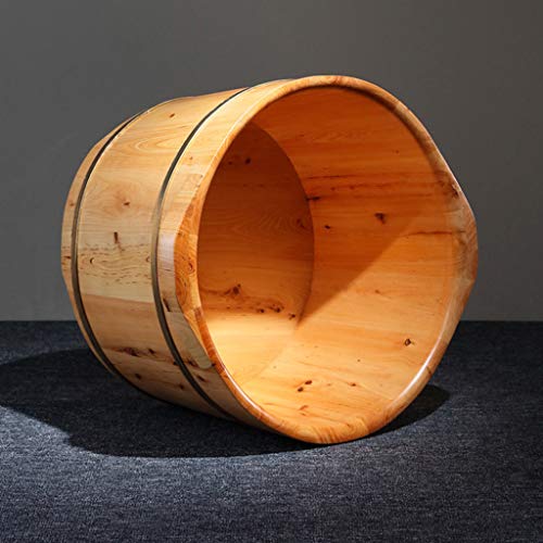 Masajeador de pies spa cubo de madera sólida Katzowen miniatura 3