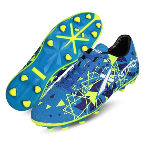 Vector X Mens Nitro-X Synthetic Leather Upper|TPU Sole Football S...