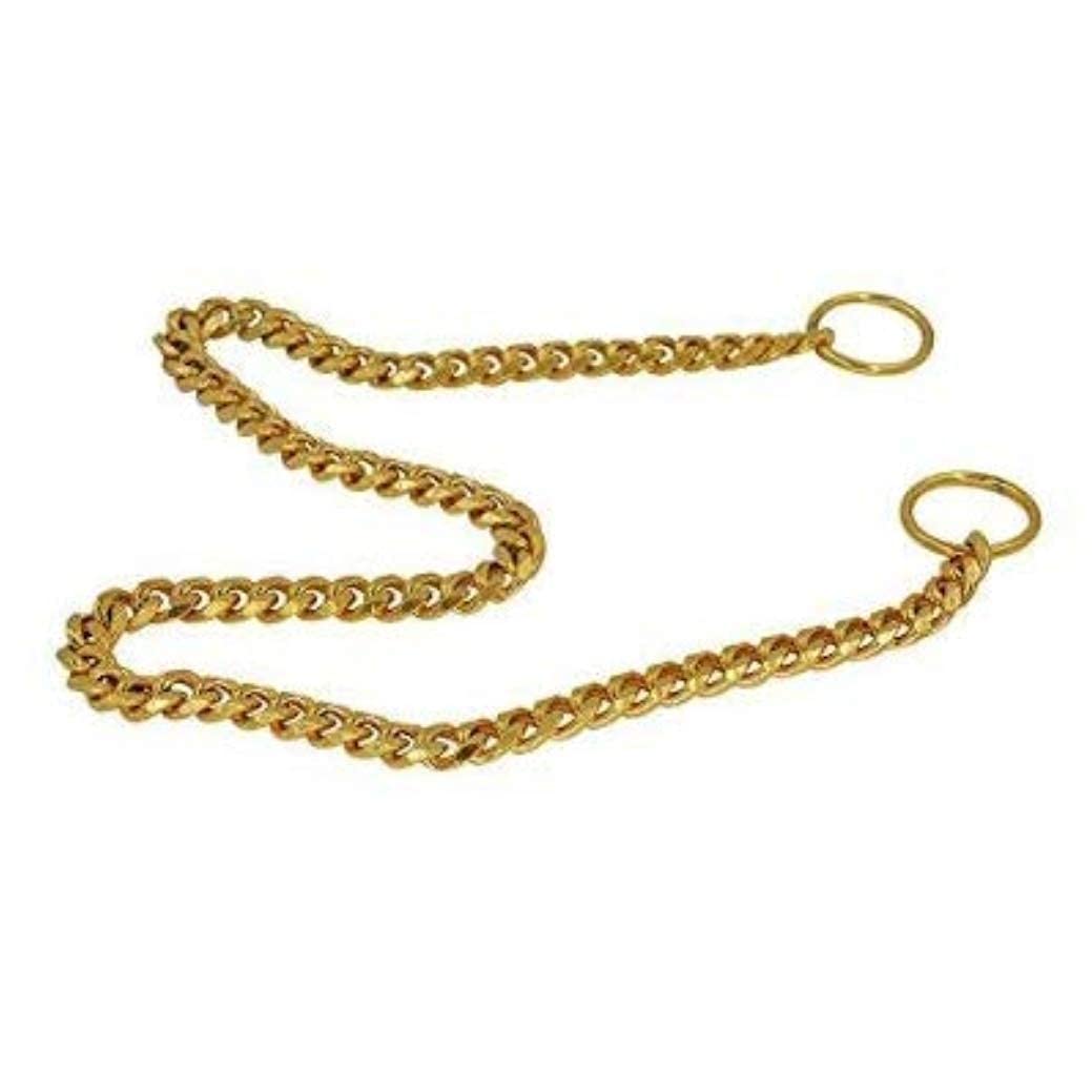 Picckola International® Pure Brass Choke Chain for Small Dogs & Puppies - 16 Inch Collar / 1 cm Thick Color May Vary (B09XVGQFTB) Amazon Price History, Amazon Price Tracker