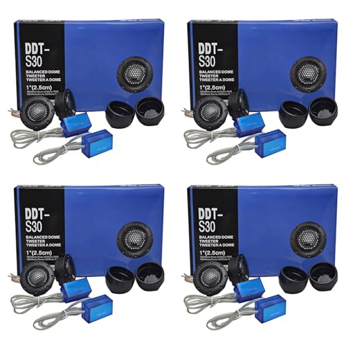 Haut-parleur aigu DDT-S30 tweeters voiture film de soie pour corriger un son d'origine sourd