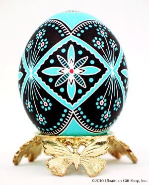 Pysanky Decorative Butterfly Egg Stand