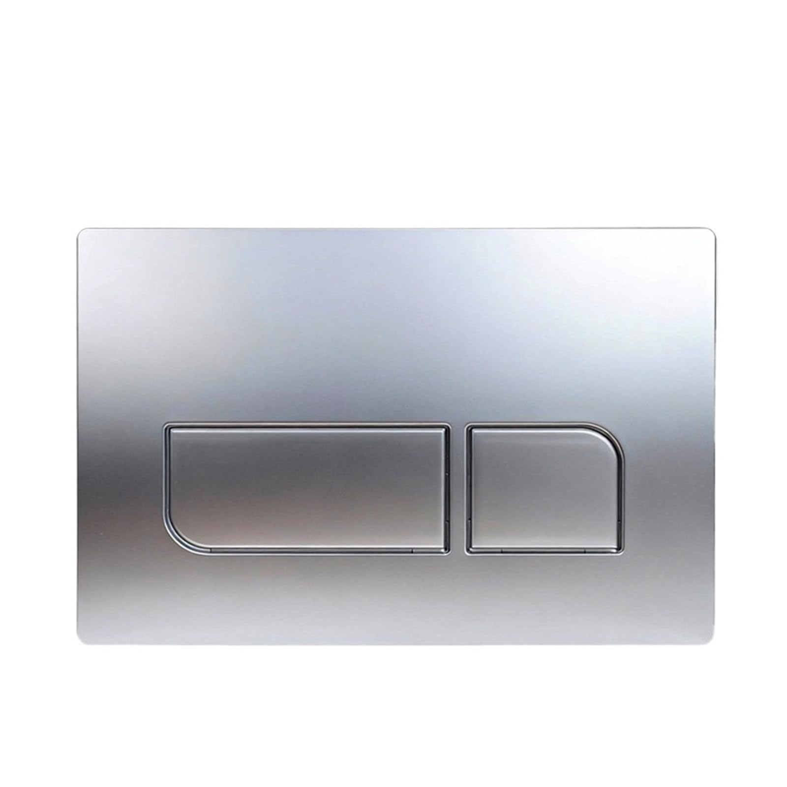 Compatible con pulsador de descarga Geberit Sigma Samba | Serie 01 08 20 30 50 60, cisterna empotrada Up300, panel del tanque, fácil instalación(Matt Silver)
