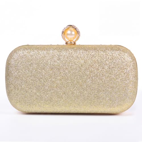 Image of M106 Glitter Clutch Purse For Women Sparkly evening bags Prom Party Handbag Rose Gold