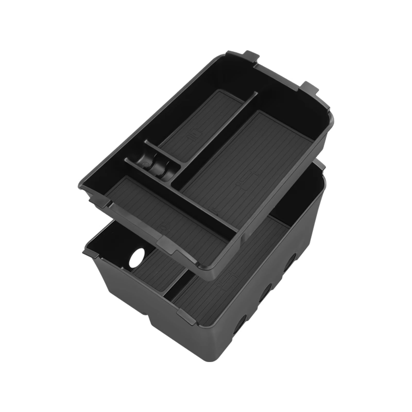 KRFDSV Center Console TRay Compatible With Hyundai For Palisade 2026 Car Storage Box Accessories Double Layer Storage Organizer Accessories