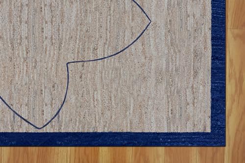 Tapis en jute résistant lavable idéal pour buanderie et cuisine beige - 8