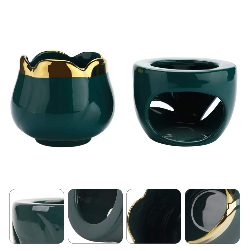 Ätherölbrenner, Kerze schmilzt wärmer, Teelicht in Blumenform, ätherisches Öl