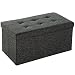 Tabouret Pouf Cube Dé Pliable Pliant Coffre Cube Siège Boîte de