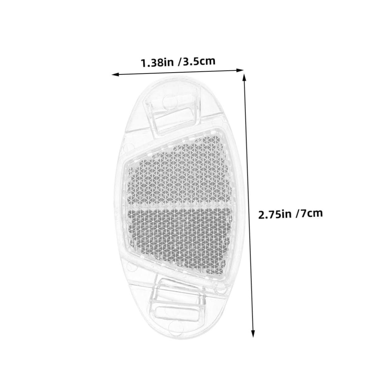 Mipcase Enhanced Night Visibility Bike Reflectors Rear Front Reflectors for Bicycles Electric Bikes Motorcycles Safety Warning