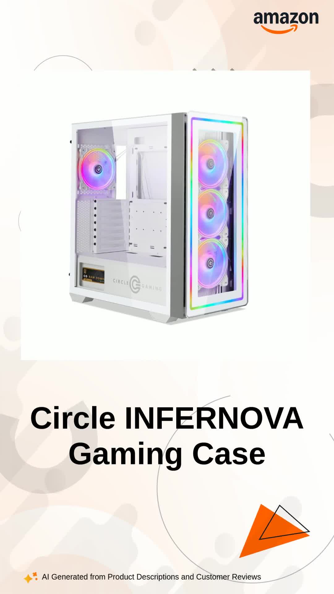 Amazon.in: Buy Circle INFERNOVA ZX ARGB Mid- Tower Computer Case
