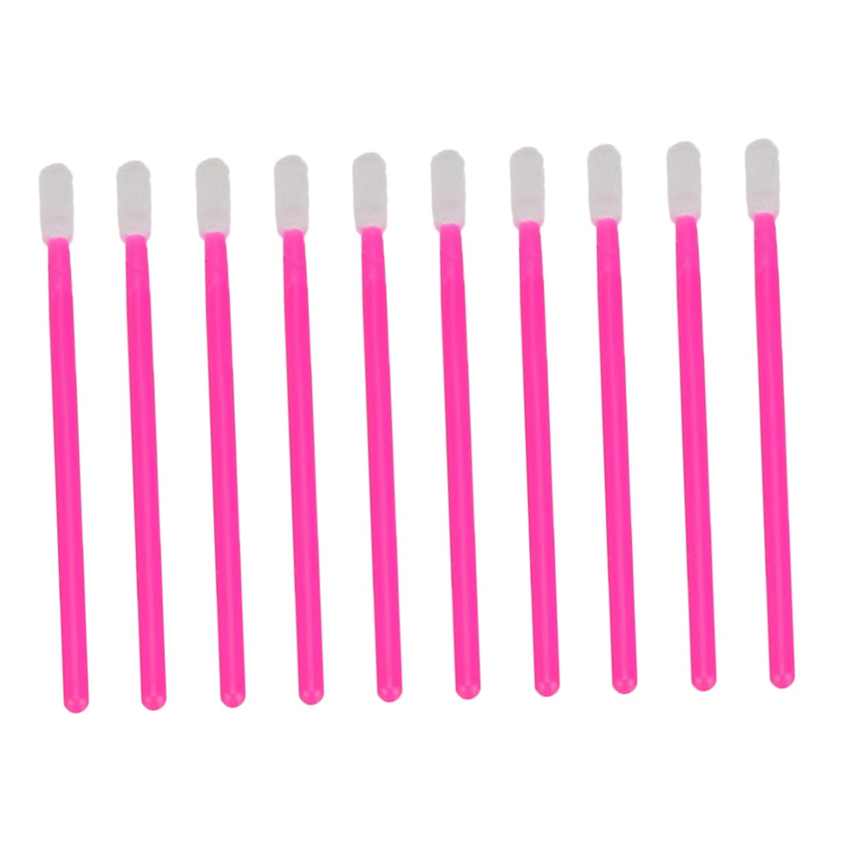 NOLITOY Lip Brush Applicator 100pcs Disposable Makeup Brush Non-stick Lipstick Applicator for Beauty Salon