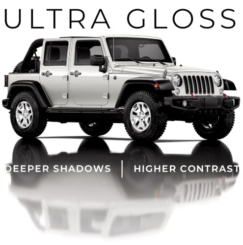 Image of VViViD+ Ultra Gloss Pearl White Vinyl Car Wrap (25ft x 4.9ft)